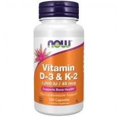 Vitamina D-3 e K2  1000 IU