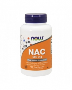 NAC | Acetyl Cysteine  600 mg   100 Caps