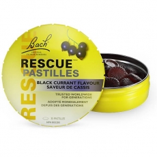 Rescue Pastilhas groselha preta 