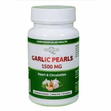 C&aacute;psulas de alho 1500 mg